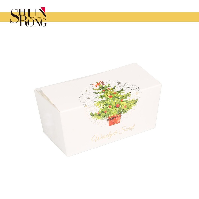 Festive White Chocolate Ballotin Boxes with Holiday Tree Decoration – Chocolate Box and Swiss Chocolate Box price