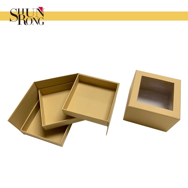 High-Quality Three-Layer FSC Kraft Paper Rigid Cardboard Gift Box for Events – Food Packaging and Chocolate Box price