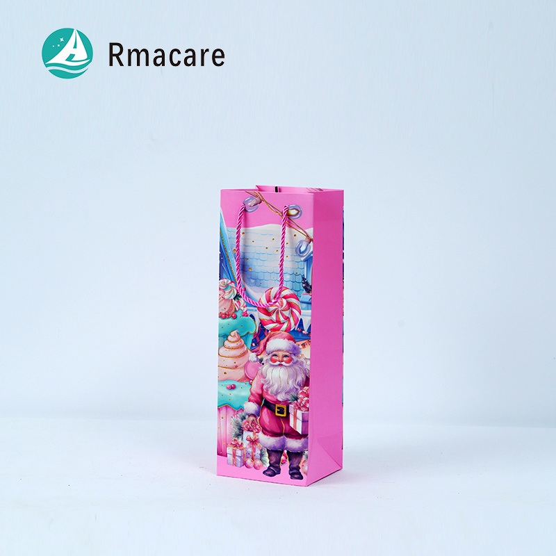 Popular Durable Custom Logo Cup Bag New Fashion Portable Non-Woven Fabric Wine Coffee Drink Container Wholesale Shopping Bags – Wine Bag and Gift Bag price