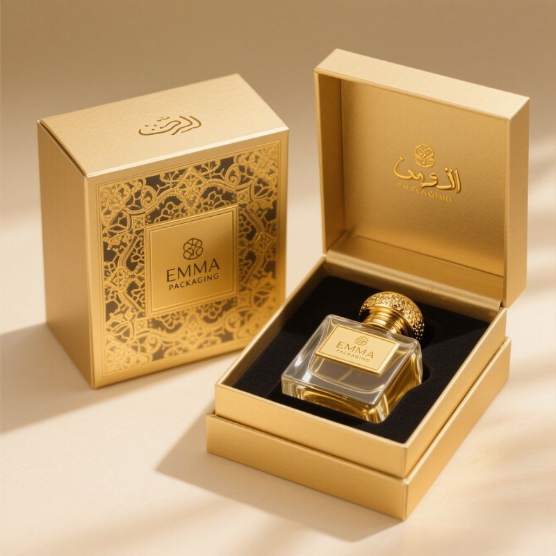 Top Grade Perfume Boxes with Gold Embossing – Arabic Perfume Box and Perfume Box with Bottle price