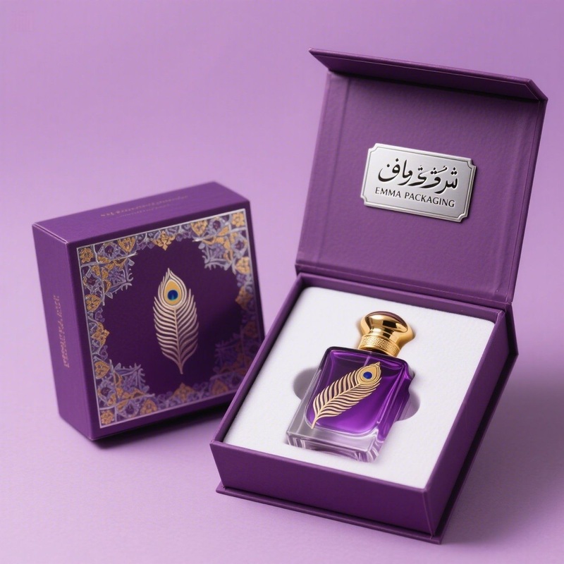 30ml Corruagated Paper Perfume Box with Bottle Set Ai Design – 8ml Perfume Box and 15ml Perfume Box price