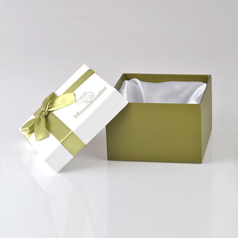Custom Printed Ribbon Bow Luxury Paper Cardboard Gift Packaging Box – Gift Packaging Box and Paper Gift Packaging Boxes price