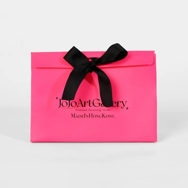 Customizable Logo Ribbon Gift Bags for Stylish Packaging – Packaging Boxes for Bags and Drawer Box Packaging Bag price