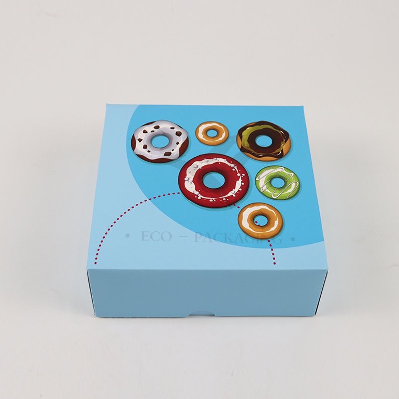 Factory Wholesale Affordable Personalized Customized Printed Logo Size Food Grade Disposable Bakery Packaging Macaron Cake Doughnut Cardboard Paper Box – Doughnut Kraft Cardboard Box and Cake Kraft Paper Packaging price