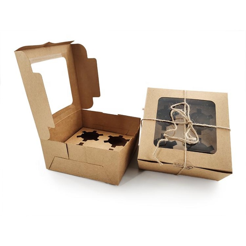 High Quality Cheap Bakery Boxes Donut Paper Boxes Cake Packaging Food Beverage Package Customized Ivory Board – Food Paper Box and Packaging Boxes price