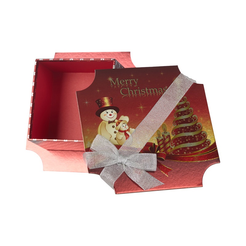 Hot Sales Christmas Gift Packaging Hand Made Square Rigid Cardboard Paper Box – Packaging and Gift Box price