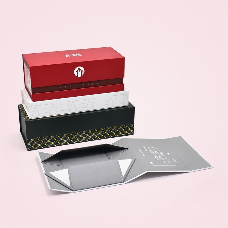 Rigid Flat Luxury Magnetic Folding Storage Paper Gift Box with Ribbon – Cosmetics Packaging Box and Luxury Cosmetic Box price
