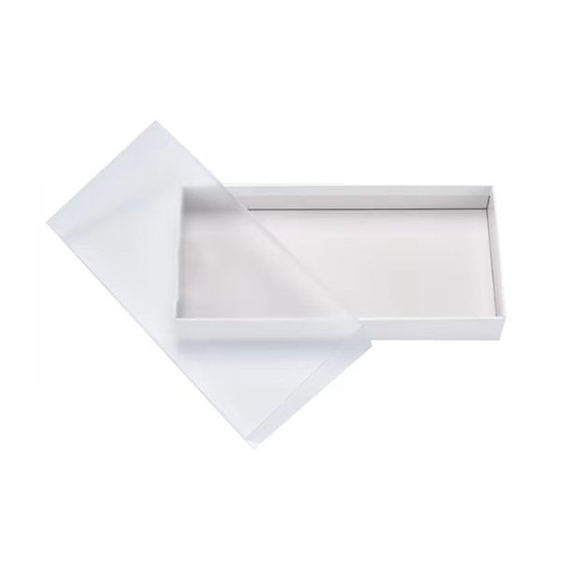 White Cardboard Cookie Biscuit Candy Packaging Paper Box with Clear Window Lid – Box and Packaging price
