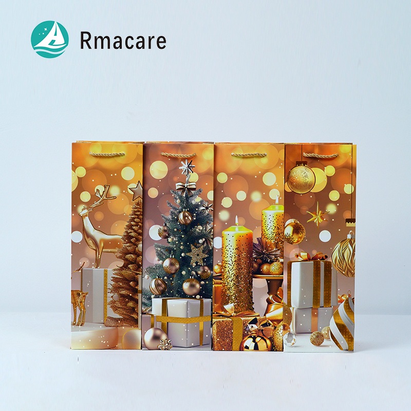 Wholesale Luxury Wine Bag, Custom Printed Single Wine Bottle Wine Gift Bags – Christmas Bags and Gift Bag price