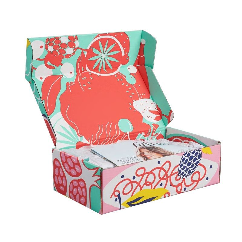 Corrugated Paper Custom Logo Printed Gift Delivery Mailing Packaging Box – Mailer Corrugated Paper Box and Eco Beauty Paper Box price