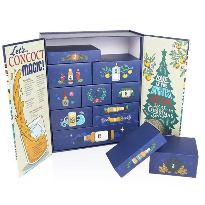 Custom Advent Calendar Gift Boxes for 12 and 24 Days – Calendar Box and Gift Box price