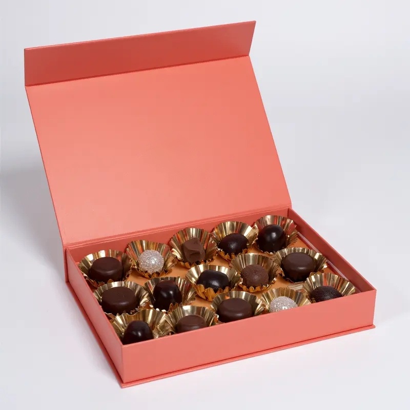 Custom High End Rigid Chocolate Box Empty Box Weet Candy Gift Paper Chocolate Packaging Box – Custom Box and Pcakaging Box price