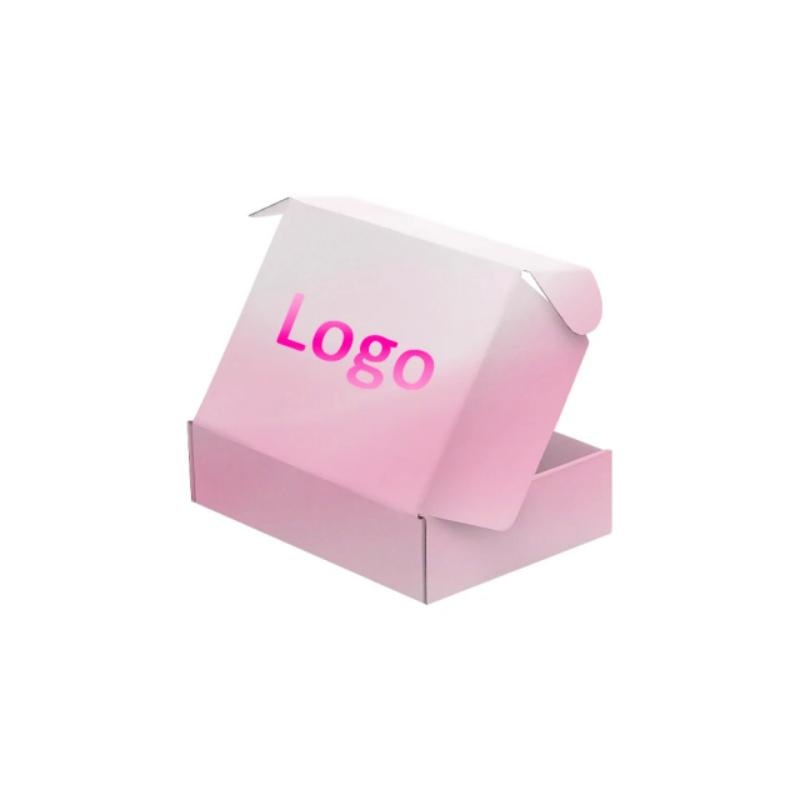 Customized Brand Logo Clothing Gift Paper Box Foldable Corrugated Cosmetics Skincare Products Transportation Packaging Paper Box – Paper Box and Packaging Paper Box price