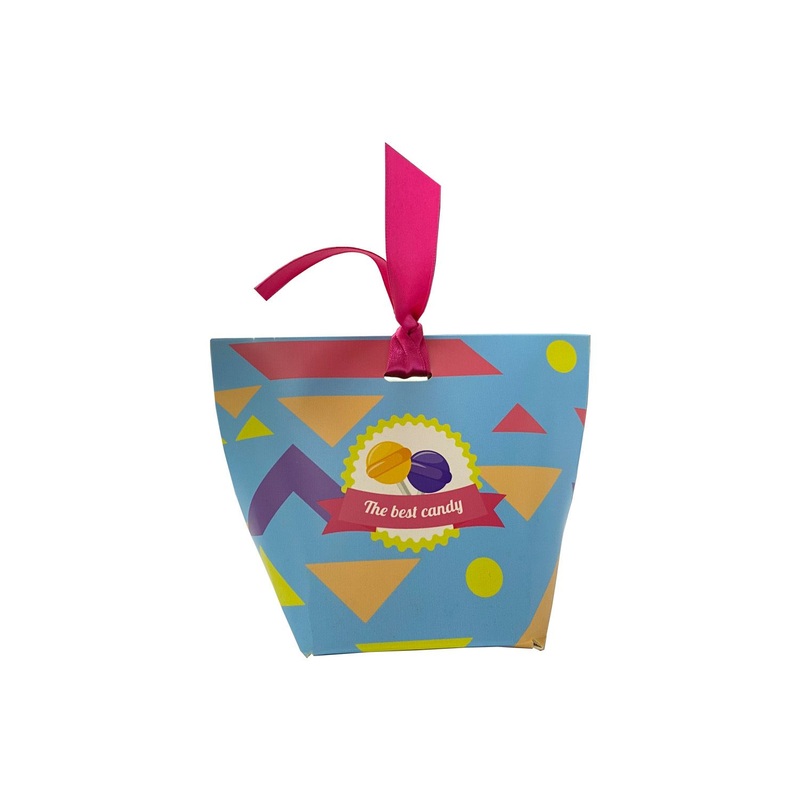 Elegant Food Grade Candy Chocolate Packaging Paper Gift Foldable Box Customized Logo Printing Whitecard Paper Flat Delivery Box – Packaging Box and Gift Box price