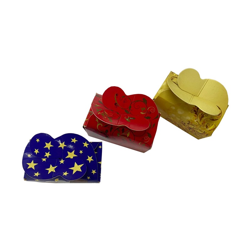 Eye-Catching Goldcard Paper Foldable Printing Food Grade Packaging Paper Gift Box Chocolate Candy Ballotin Box – Food Packaging and Chocolate Box price