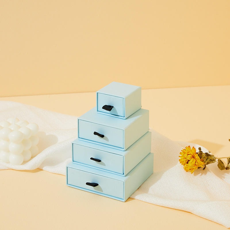Factory Hot Sell Jewelry Drawer Box Cardboard Material 1200g Thickness High Quality Jewelry Packaging Logo Customized Box – Leather Belt Box and Necklace Boxes price