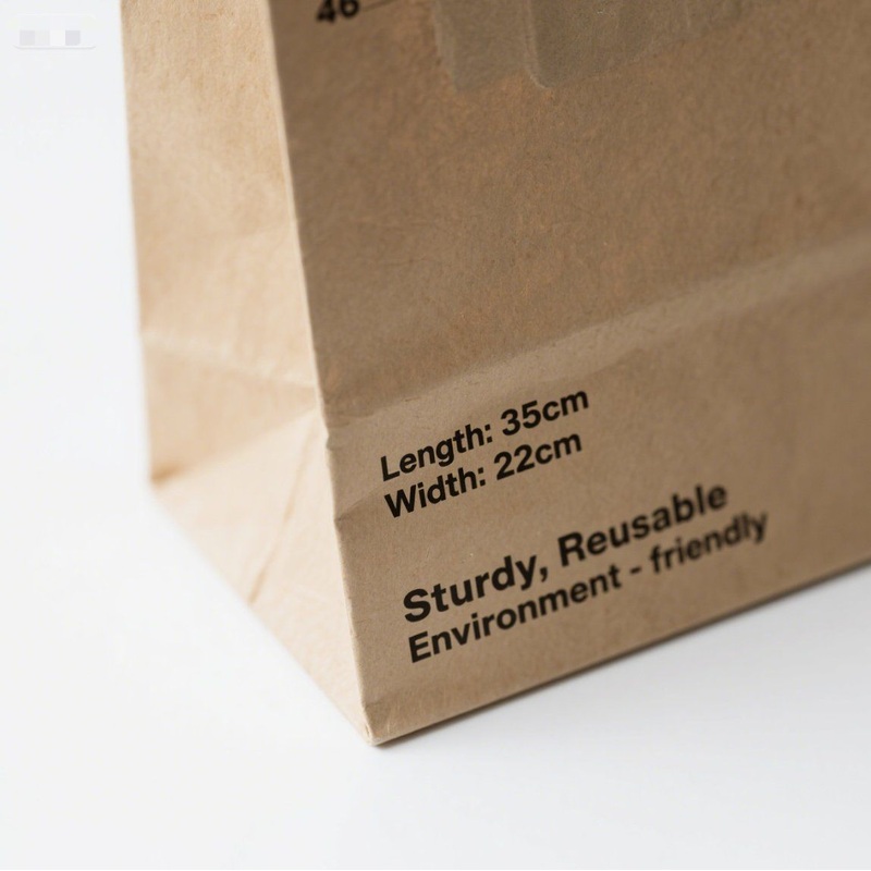 Folding Shopping Kraft Wholesale Customized Paper Bags – Food Bag and Take Away Pack price