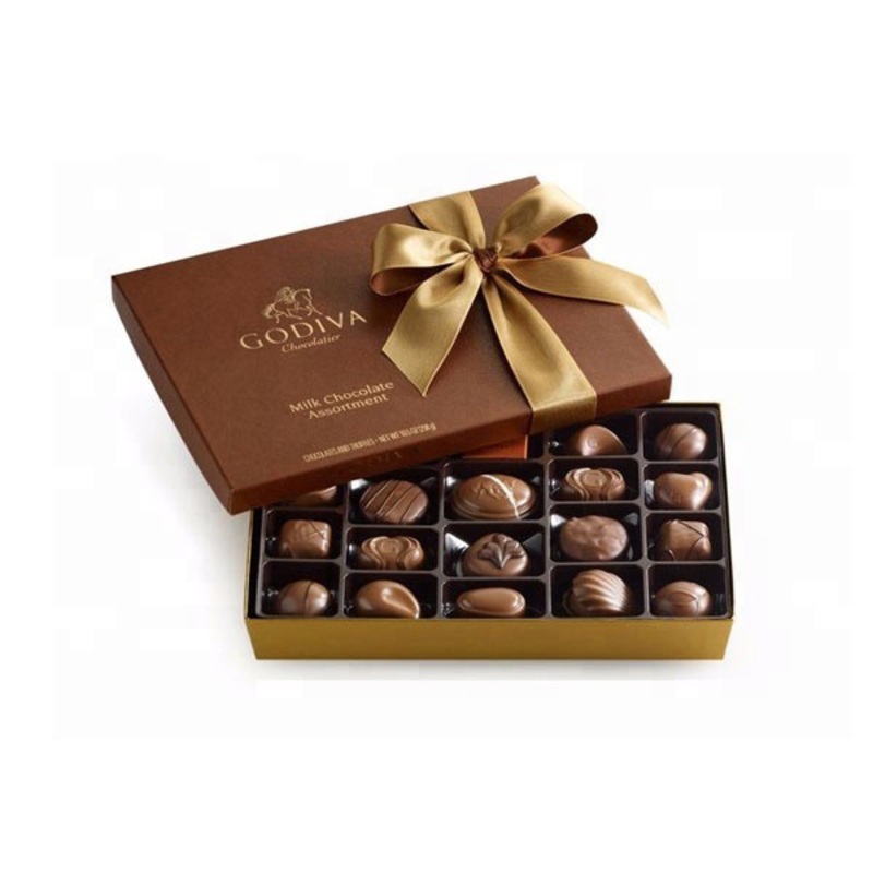 Gold Card Paper Gift Box for Candy – Chocolate Box and Chocolate Gift Box price