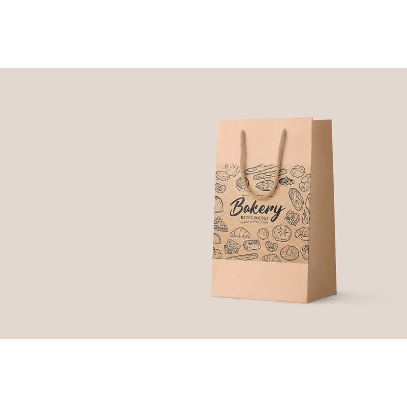 Hot Food Grade Foldable Gift Paper Bag with Handle Foldable Coffee Tea – Packaging and Gift Box Bag price