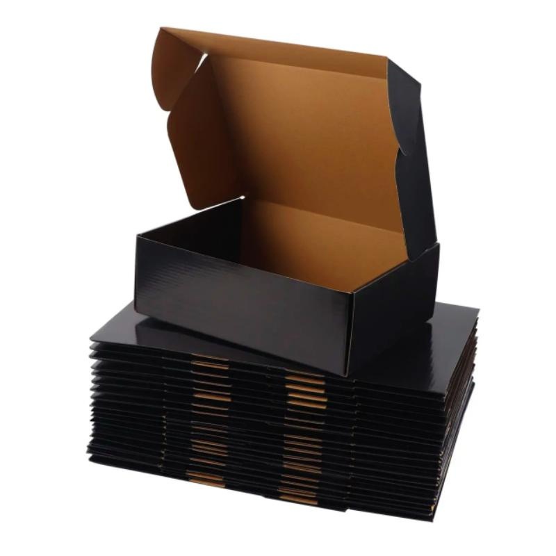 Hot Selling Black Kraft Paper Corrugated Cardboard Box Suitable for Express Transportation – Packaging Box and Packaging Carton Box price