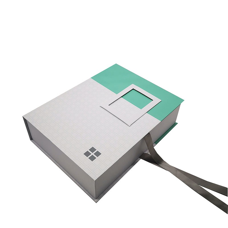 Printed Custom Magnetic Gift Ribbon Paper Box with Logo – Magnet Box and Custom Gift Box price
