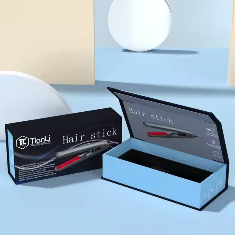 PVC Pizza Boxes Wholesale Insert Packaging Box Hairdryer Hair Straightener Hair Curler Box Custom Logo Luxury Comb Boxes – Box Fan and Plastic Handle price