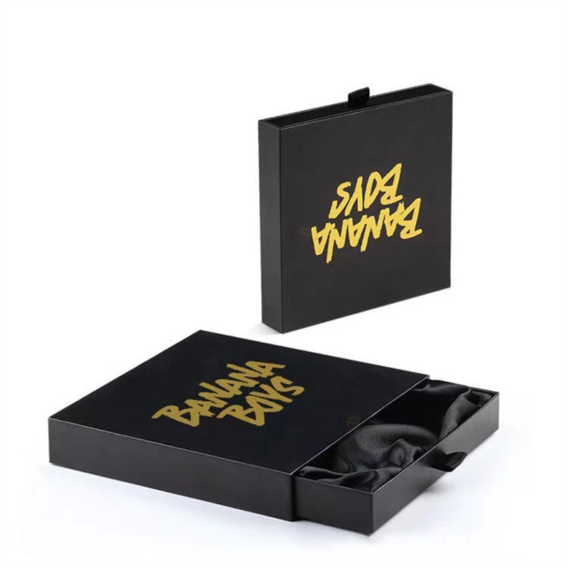 Sustainable Luxury Black Drawer Box for Hair Extensions Storage – Box Packaging Box and Boxes Packaging Boxes price