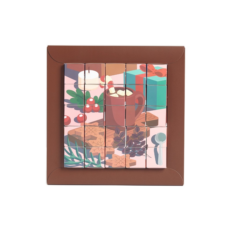 Whimsical Christmas Advent Calendar Box for Kids Surprises – Chocolate Box and Food Packaging price