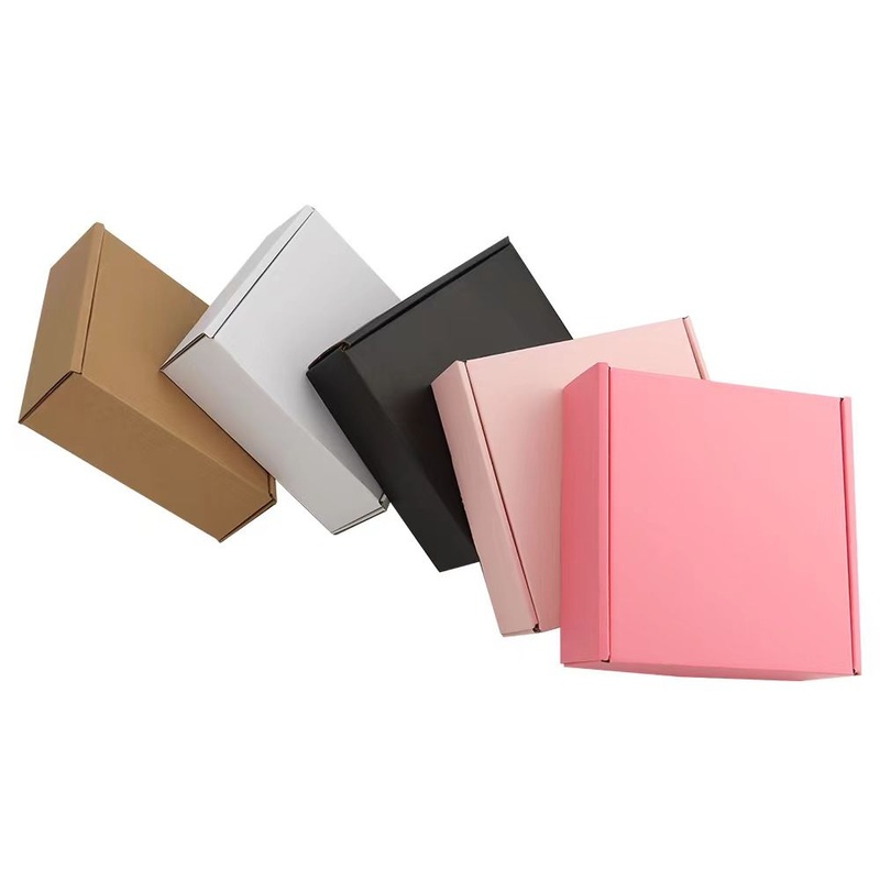 Color Airplane Box Custom Hard Courier Box Corrugated Packing Box Square Cosmetic Color Box – Box and Packaging price