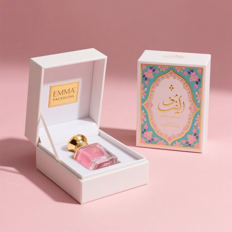 Custom 8ml Paper Perfume Boxes with Your Logo – Arabic Perfume Box and 8ml Perfume Box price