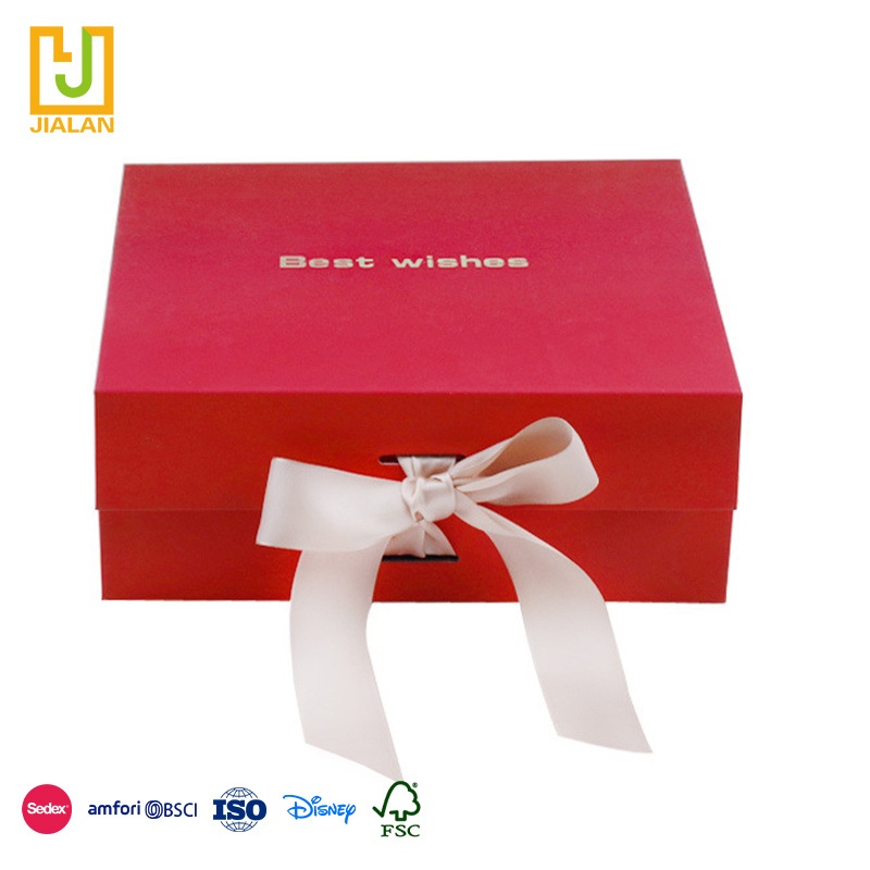 Custom Cardboard Electronic Products Folding Ribbon Collapse Luxury Packaging Clothes Gift Box – Gift Box and Packaging Box price