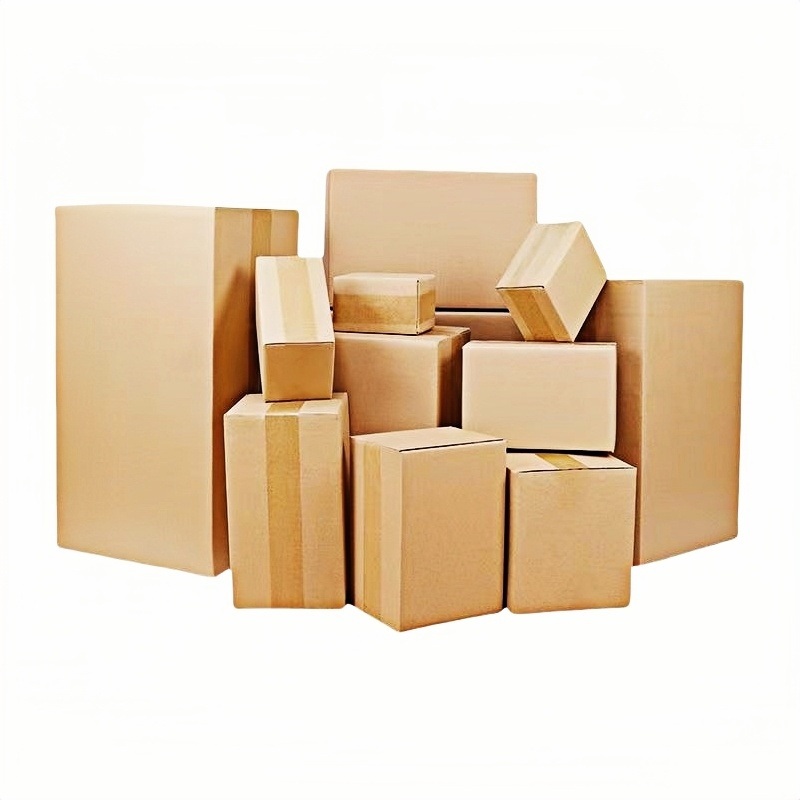 Custom Packaging Transport Corrugated Box Environmental Friendly Brown Corrugated Post Box Folding Box – Cake Box with Window and Paper Food Boxes price