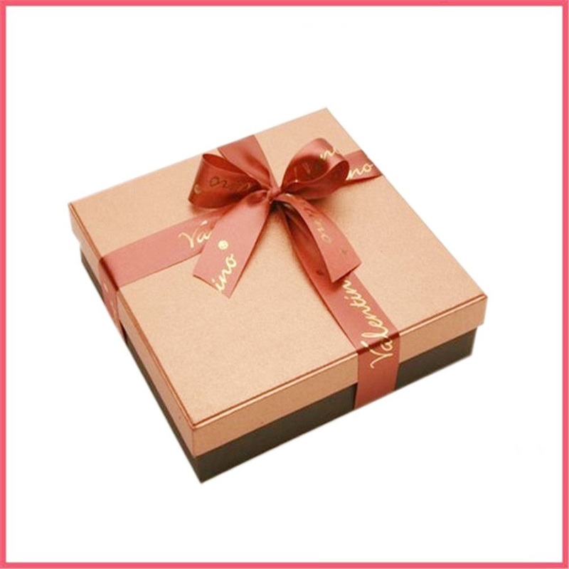 Custom Printed Cardboard Paper Packaging Gift Box with Ribbon Manufacturer Supplier Factory – Christmas Gift Box and Birthday Gift Box price