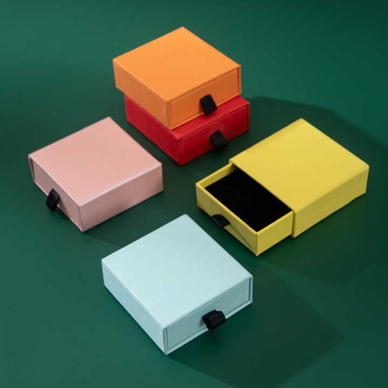 Custom Wholesale Luxury Fashion Paper Print Drawer Packaging Jewelry Gift Box with Logo Colour Box – Colour Box and Gift Box price