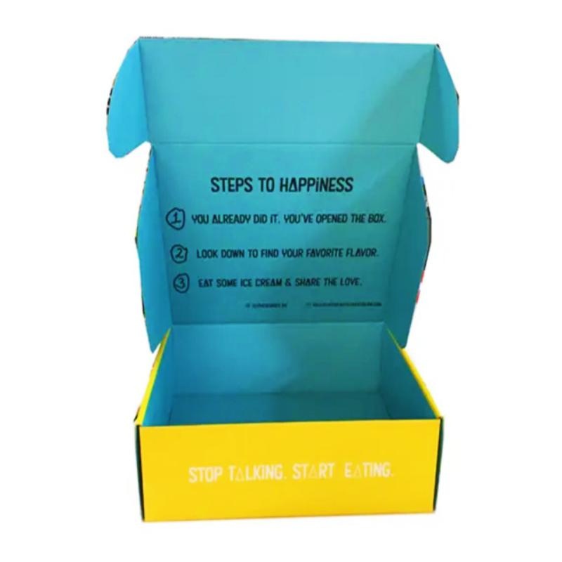 Customized Clothing Gifts Colorful Packaging Paper Boxes Wholesale Foldable 3-Layer Environmentally Friendly Corrugated Shirts Underwear Gift Paper Boxes – Paper Boxes and Gift Paper Boxes price
