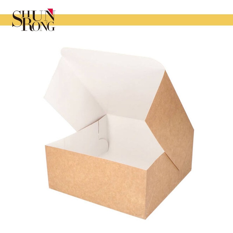 Easy-Open Kraft Dessert Boxes – Bulk for Bakeries – Cake Box and Pastry Packaging Box price