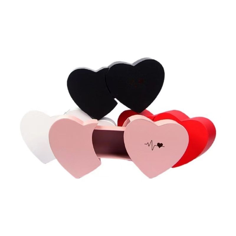 Heart-Shaped with PVC Window Gift Chocolate Candy Valentine S Day Tin Box Heart-Shaped Chocolate Candy Valentine Sday Christmas Childre Gift – Box and Packing price
