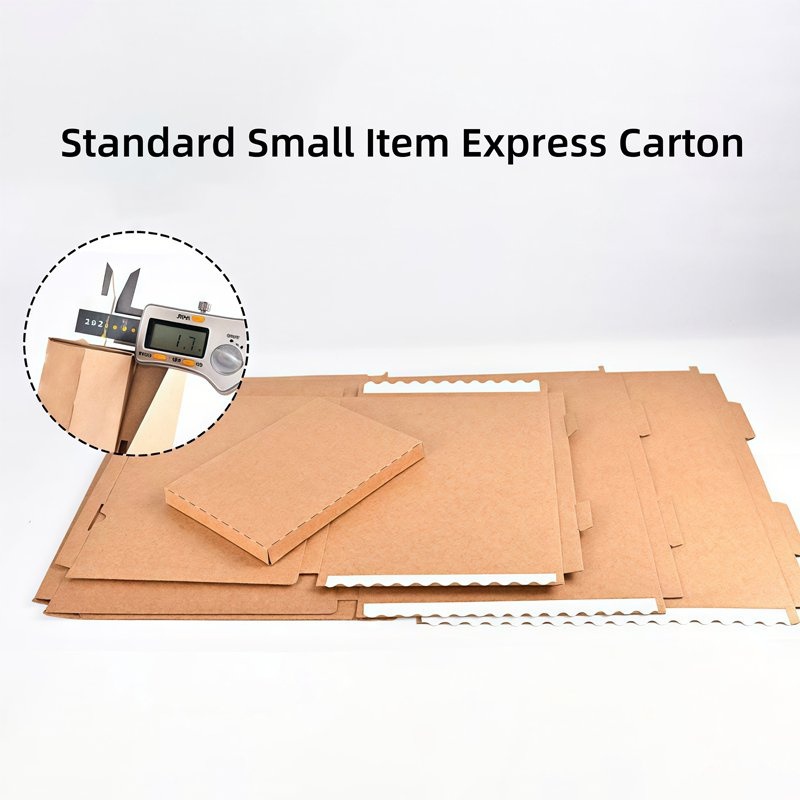 High Quality Custom Corrugated Colored Cardboard Delivery Box Portable Compressible Small Folding Design Stamping Print Handling – Packaging Mail Box and Paper Packaging price