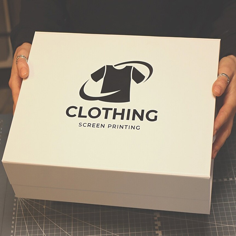 Luxury Rigid Folding Black Paper Packaging Magnet Closure Lid Cardboard Foldable Magnetic Gift Box with Logo – Black Magnetic Box and Black Gift Box price