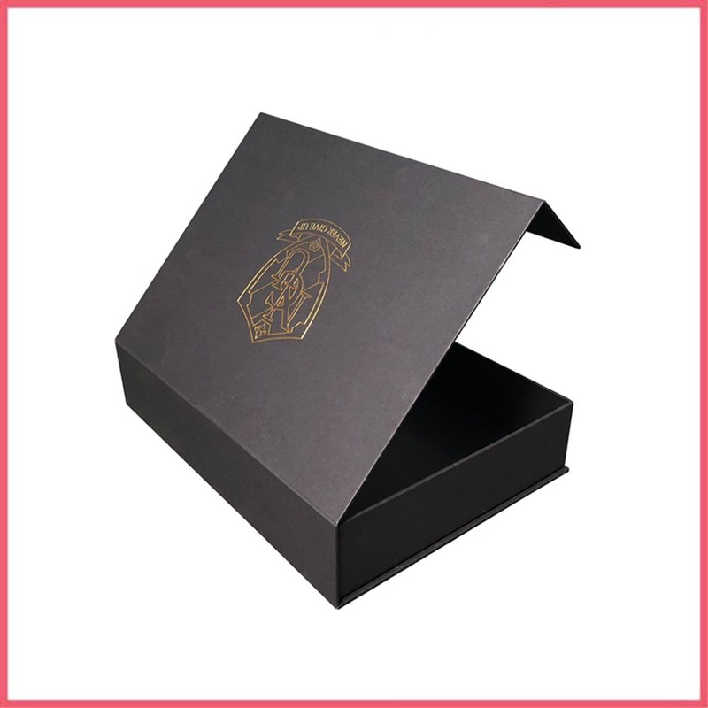 Manufacturer Luxury Custom Printed Logo Black Card Paper Gift Packing Box for Sweater with Magnetic Closure – Jewelry Gift Boxes and Jewelry Boxes price