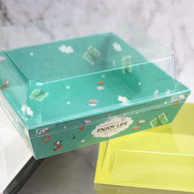 Meat Floss Packaging Sandwich Box Rectangular Heaven and Earth Cover Paper Plastic Puff Pastry Cake Box – Leather Belt Box and Necklace Boxes price