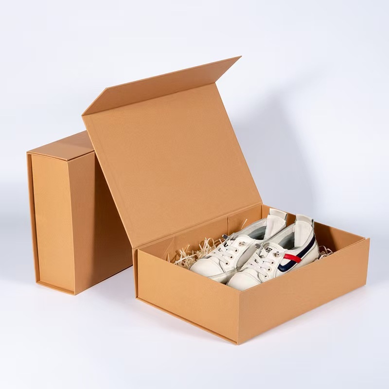 Premium Magnetic Foldable Shoe Packaging Boxes for Retail – Box Packaging Box and Boxes Packaging Boxes price