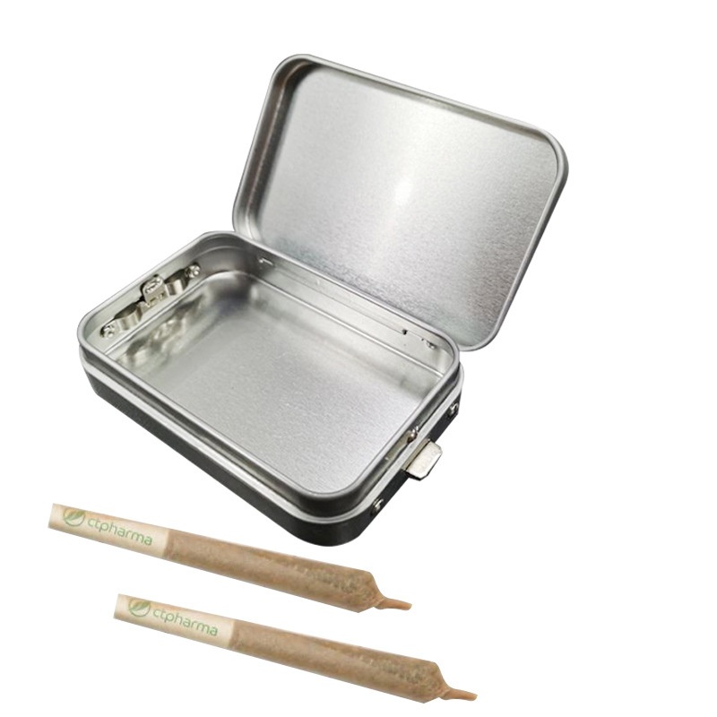 Child Resistant Custom Printing Pre Roll Metal Pack Case Tin Box – Tin Box and Pre Roll Packaging price