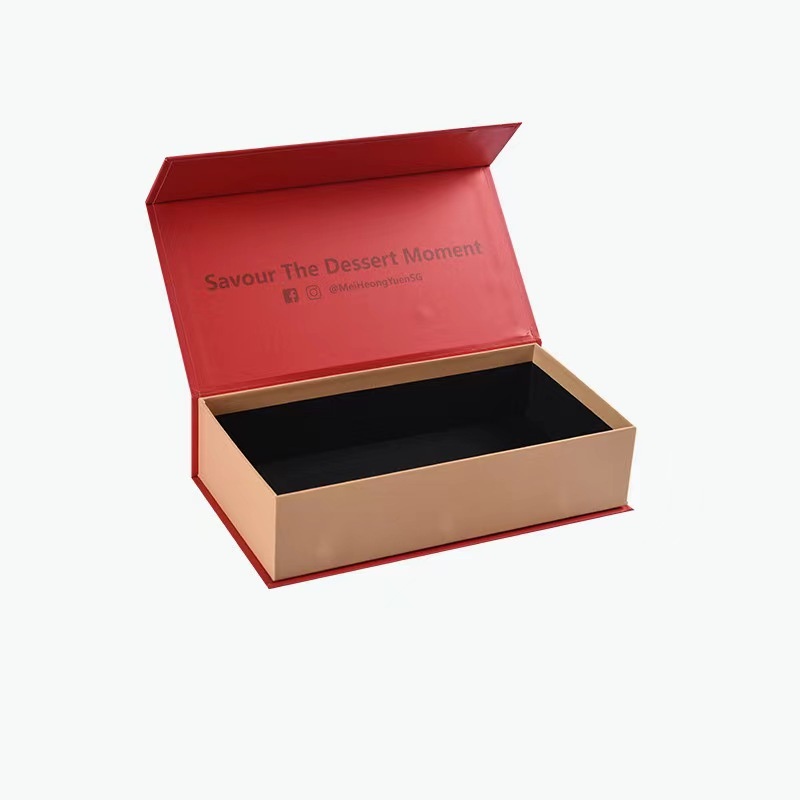 Custom Clamshell Gift Box Cardboard Box Magnetic Book Gift Box Candy Chocolate Food Health Products Gift Box – Box and Packing price