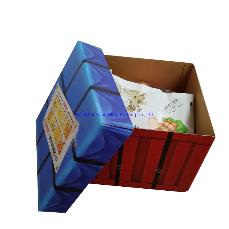 Custom Folding Corrugated Carton Snack Paper Packaging Box – Paper Snacks Carton Box and Carton Box Empty price
