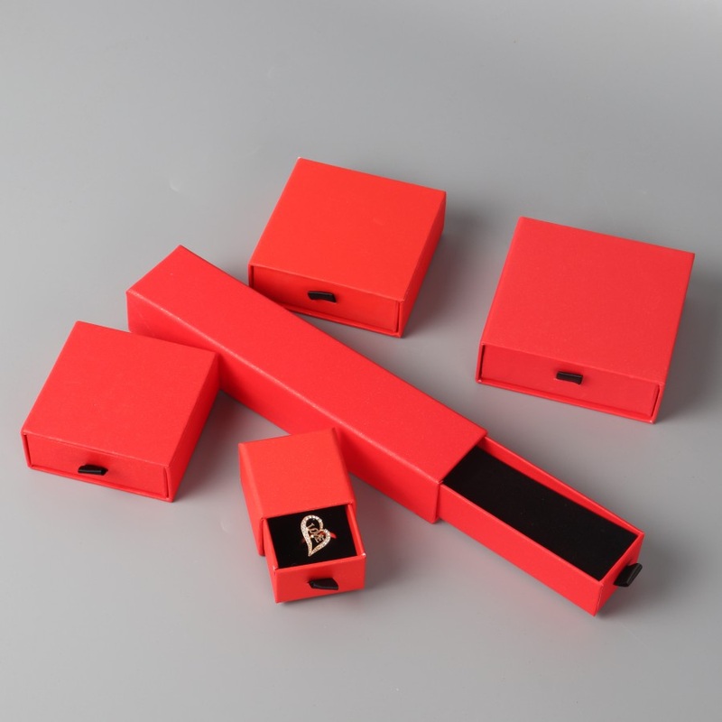 Custom Paper Drawer Box Luxury Earring Bracelet Necklace Ring Gift Box Packaging Jewelry Box – Jewelry Box and Gift Box price