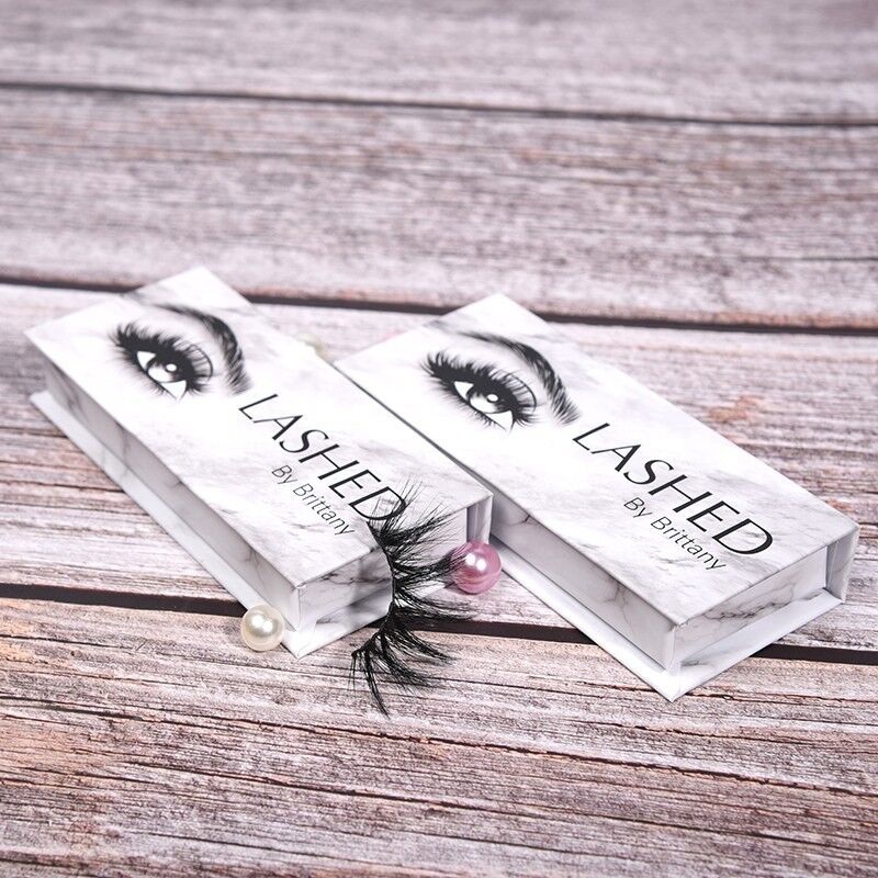 Customized 3D Mink Eyelashes Pink Glitter Custom Beauty Makeup Eyelash Packaging UV Coating Glossy Lamination Recycled Materials – Paper Box and Gift Box price