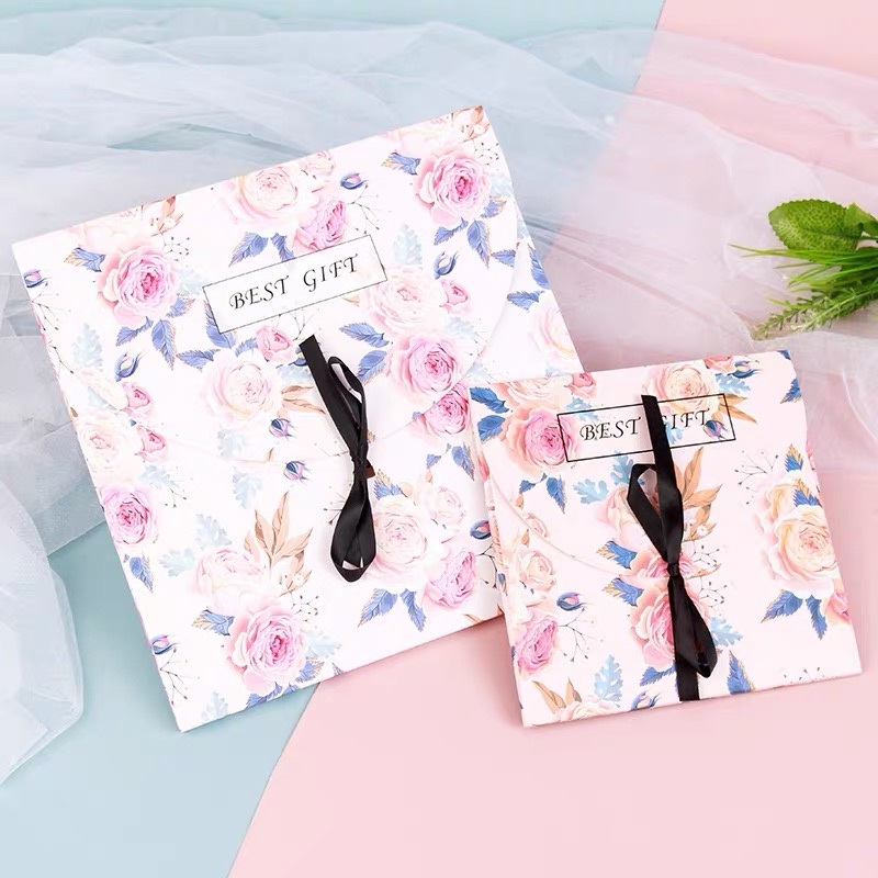 Factory Small Paper Gift Envelope Packing Box with Silk Belt – Gift Envelops and Paper Envelop price