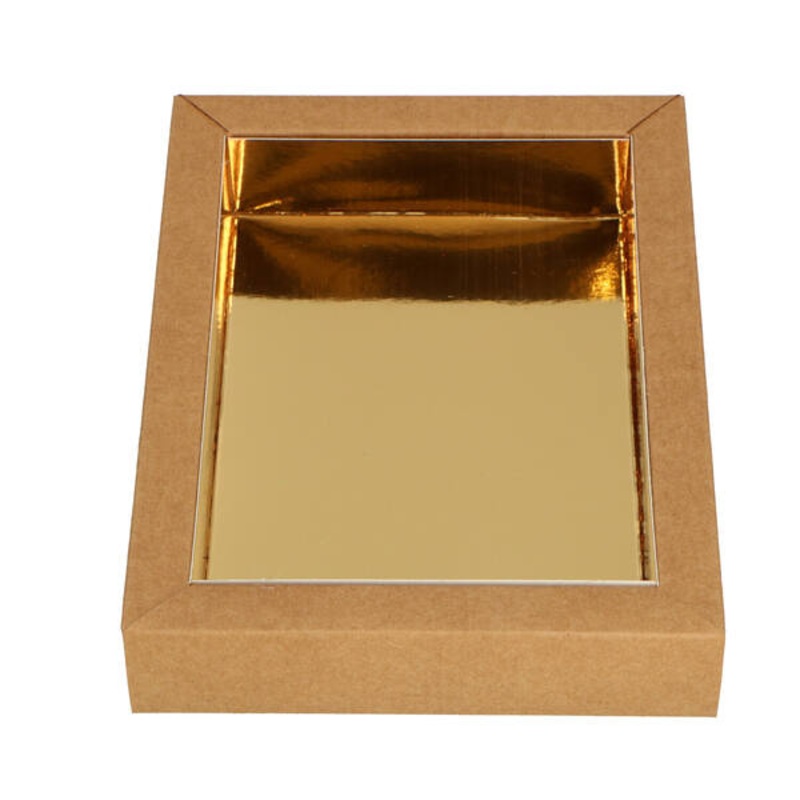 Food Kraft Paper Chocolate Candy Bottom Boxes Holiday Gift Packaging Box – Packaging Box and Food Packaging Box price