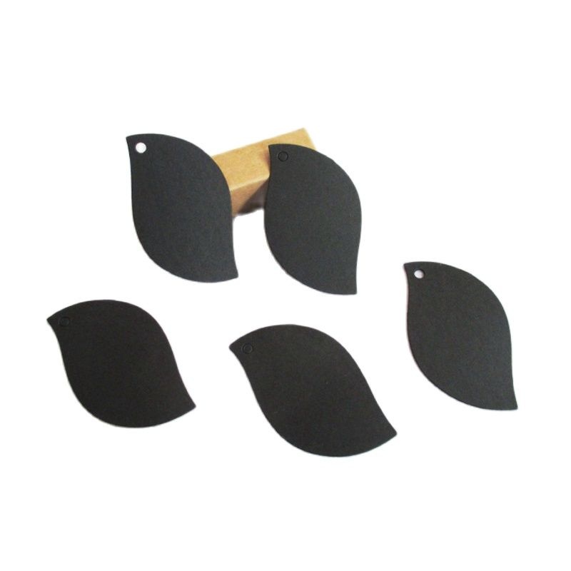 Leaf-Shaped Hangtag Kraft Paper Hang Tag for DIY Favors Box Gift Decoration Package – Hang Tag and Paper Tag price